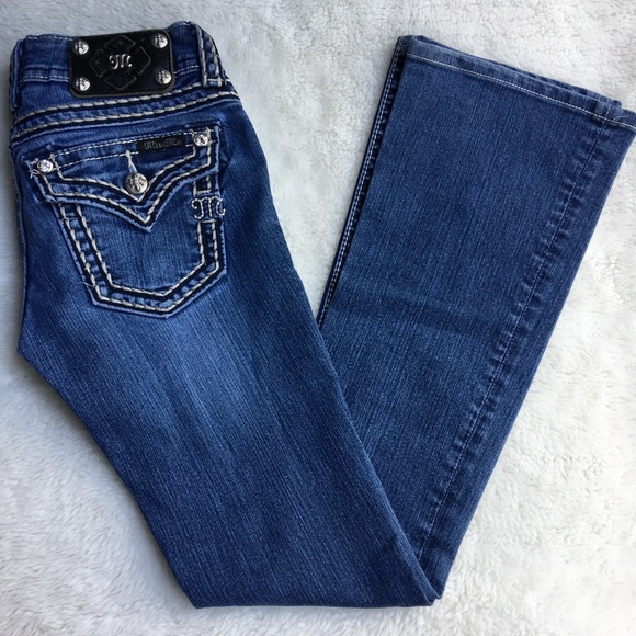 Miss Me Bootcut Jeans Size 25x30” - Picture 2 of 7